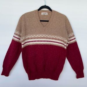 Vintage V-neck Sweater